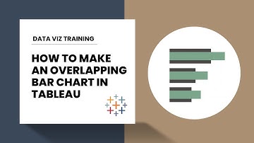 How to make an overlapping bar chart in Tableau