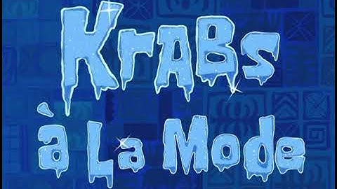 Krabs á La Mode Title Card