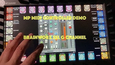 MP MIDI CONTROLLER DEMO - BX SSL G