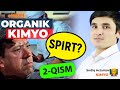 Organik kimyo: Spirtlar