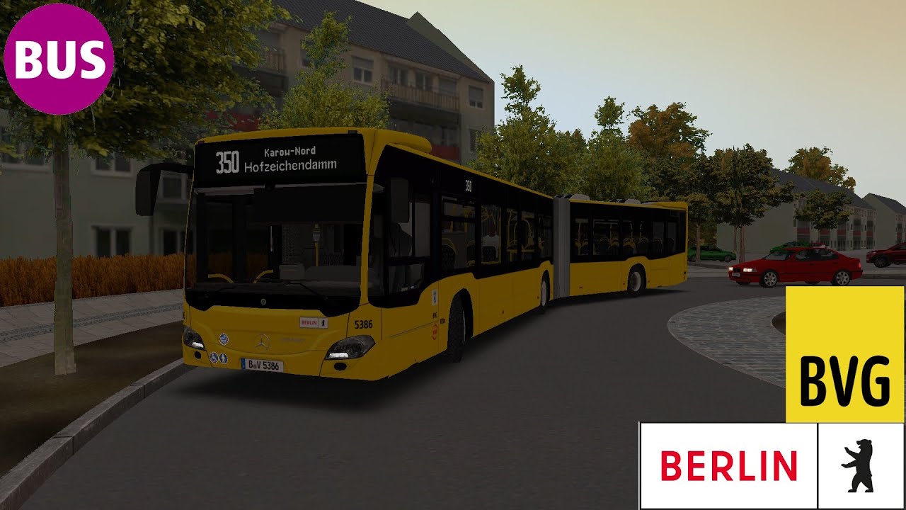 OMSI 2 I Mit der 350 durch Berlin Karow I Berlin Pankow Nord Linie 350 zum Hofzeichendamm