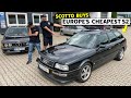 We go to Europe: Scotto meets the Audi S2 Avant he bought on the Internet. #CarcaineAbroad PART 1