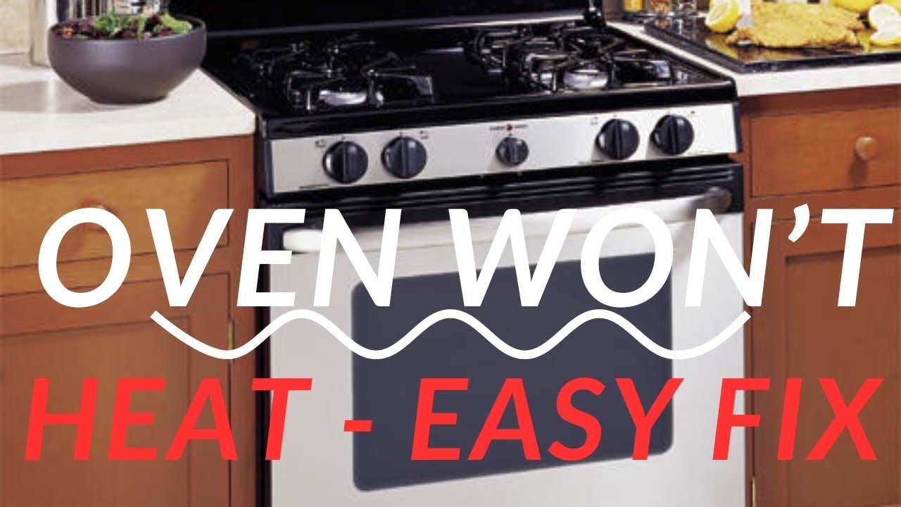 HOTPOINT GAS OVEN ISN’T HEATING - EASY FIX - YouTube