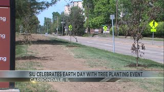 SIU Celebrates Earth Day By Planting Trees