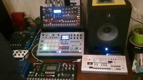 Live Psychedelic Techno Jam (Part 2) - Elektron Analog Rytm, Analog Four & Behringer MS1