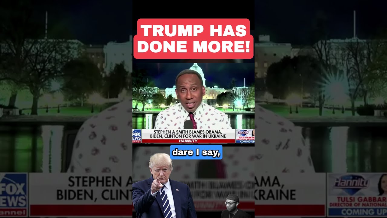 Stephen A Smith PRIJS Trump 