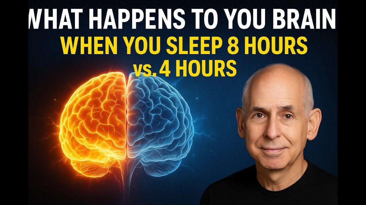 '' What Happens To Your Brain When You Sleep 8 Hours vs 4 Hours'' Dr ...