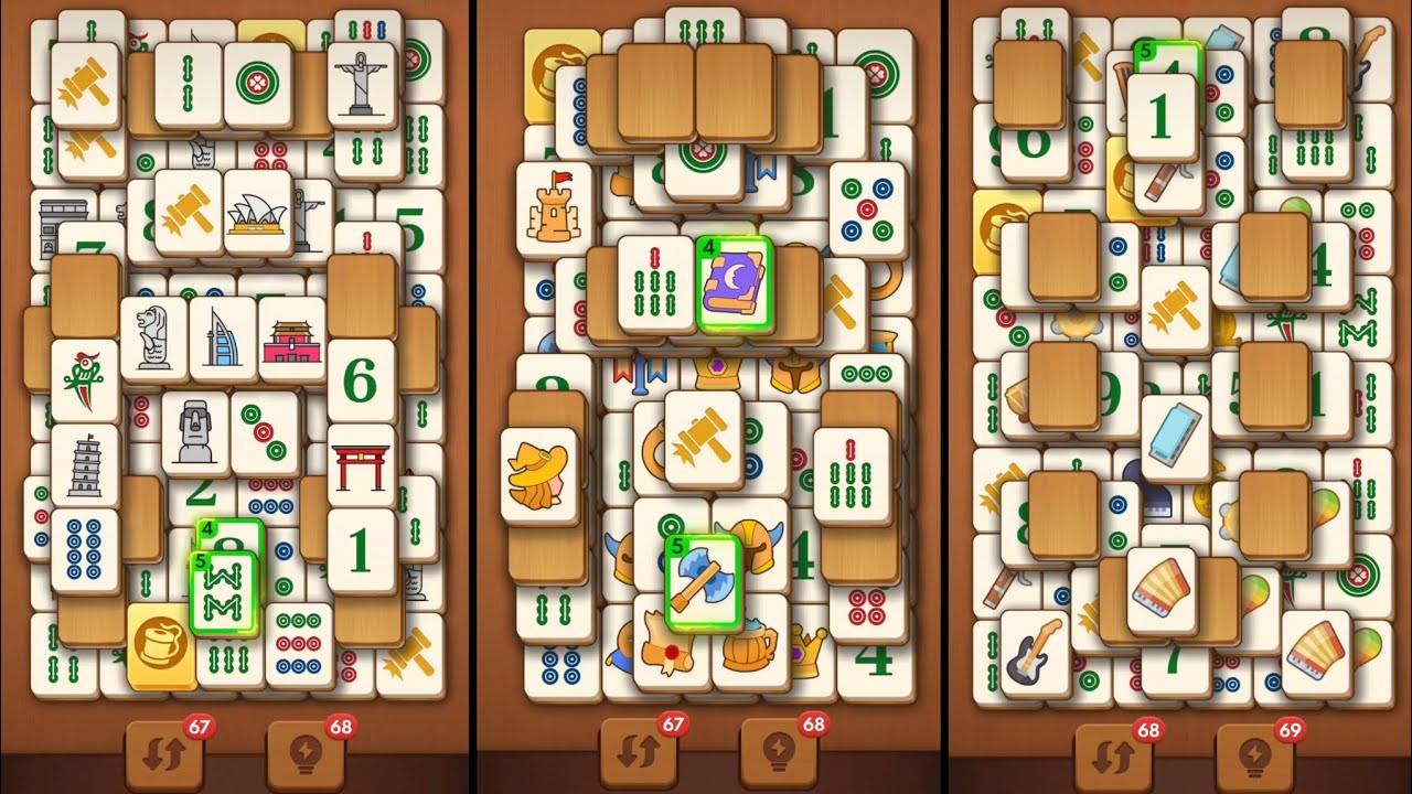 Mahjong Blast - Double Tile! All Levels 221-230 Game Walkthrough