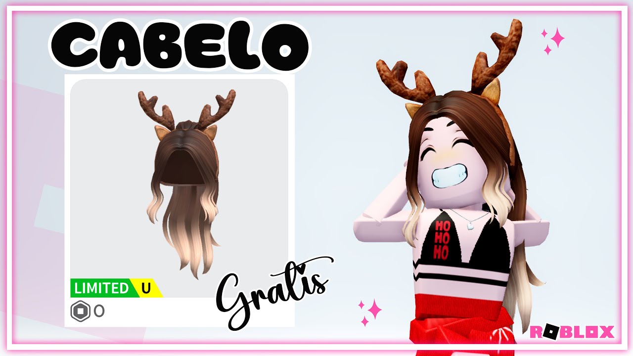 jessizada on X:  COMO PEGAR CABELO LIMITED GRÁTIS NO ROBLOX Link:   Discord:  #roblox #robloxugc  #robloxugcgratis #robloxugcfree #robloxlimitedgratis   / X