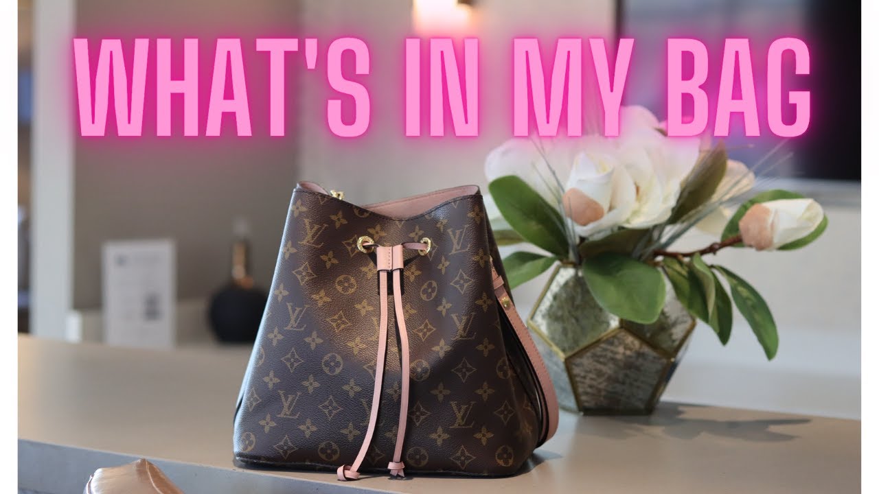 What`s in my mom`s bag? Louis Vuitton Neo Noe 