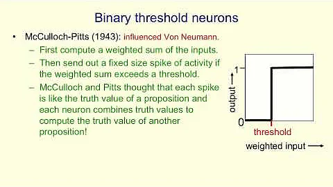 1 - 3 - Some simple models of neurons [8 min]