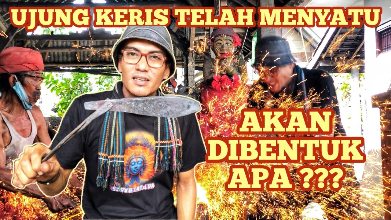 🐮🔥BELUM TAU MAU DIBENTUK APA. Ratusan Ujung Keris Sudah Menyatu ||eps.2 RATUSAN UJUNG KERIS
