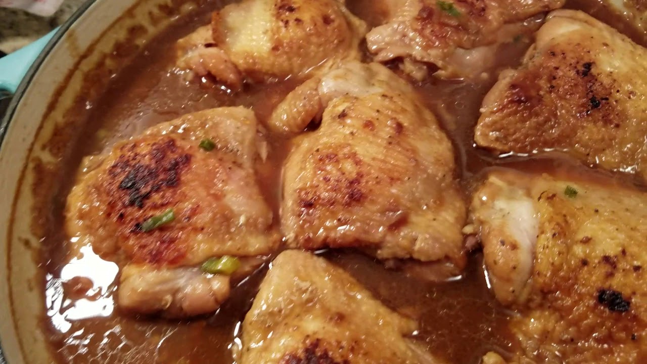 Centimeter Desperat Kan ikke My Lipton Onion Soup Skillet Chicken in Gravy - YouTube