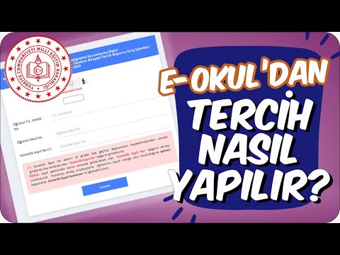 e- Okul Üzerinden LGS Tercihi