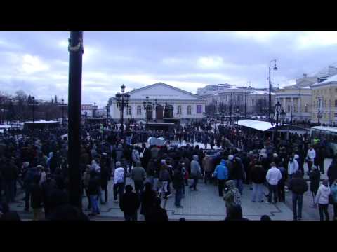 Манежная Площадь 2010 + Драка в Метро