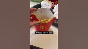 McDonald’s Life Hack What I Learned Today tiktok differentmotherhood