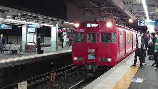 名鉄6008F+6052F 急行新鵜沼行き 神宮前駅発車