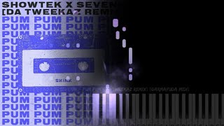 Showtek & Sevenn - Pum Pum (Da tweekaz remix) (Darmayuda MIDI Piano)