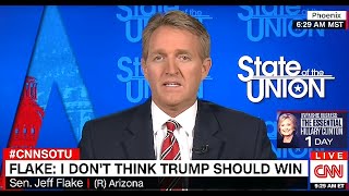 RickWells.US  Jeff Flake RINO's Stealth Campaign For Hillary Clinton