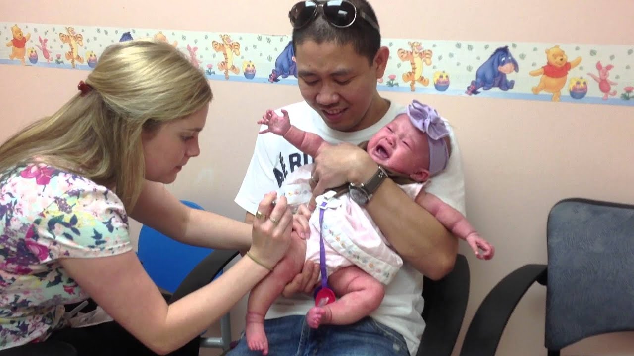 4 months shot( immunization)