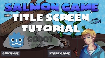 Godot Tutorial - How to Make A Title Screen - New Project