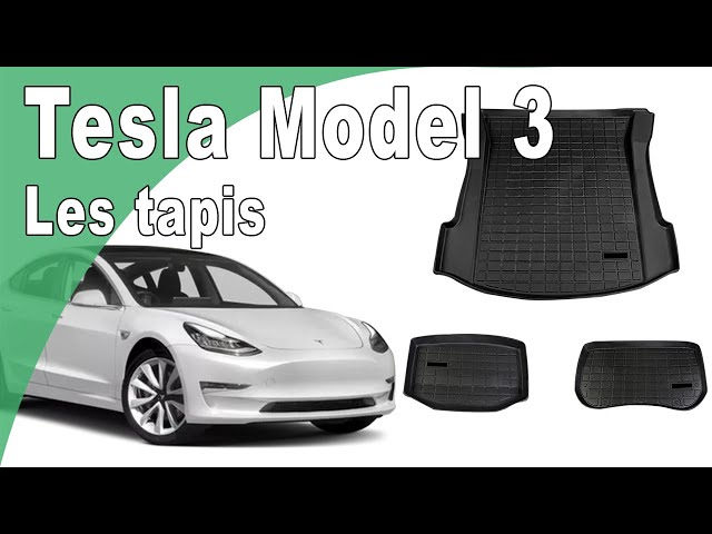 Tapis Sous Coffre pour Tesla Model 3