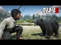 O MENINO E O URSO - Salvando a vida desse filhote de urso - Red Dead Redemption 2