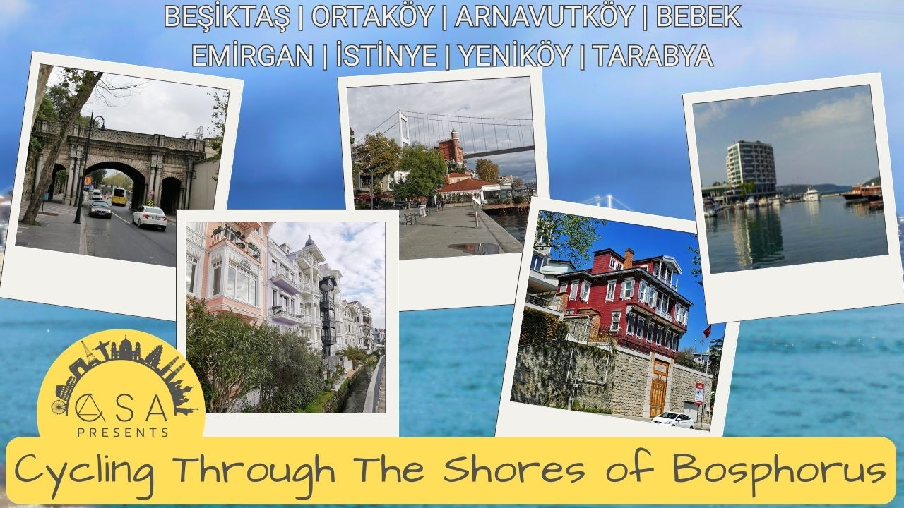 Cycling Through the Bosphorus Shores - European Side (Beşiktaş, Yeniköy, Tarabya) | Istanbul Tours