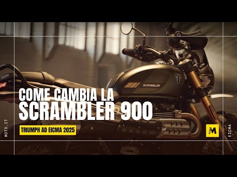 Video La nuova Triumph Scrambler 900: vediamola da vicino