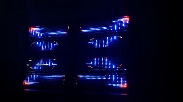 Light effect show: 4PCS LED pixel strobe stage light 1400W _ COMET-XIP