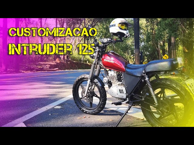 Quanto gastei para CUSTOMIZAR minha INTRUDER 125 