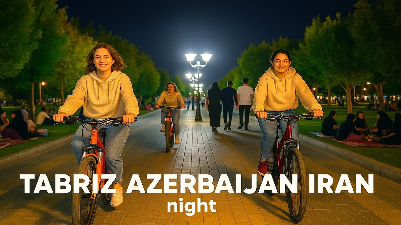 Summer Nights in Tabriz 2025 | Local Life, Sports & Family Picnics in the Heart of the City