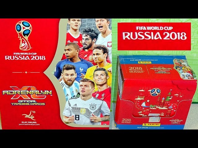  Panini FIFA World Cup 2018 Sticker Tin : Toys & Games