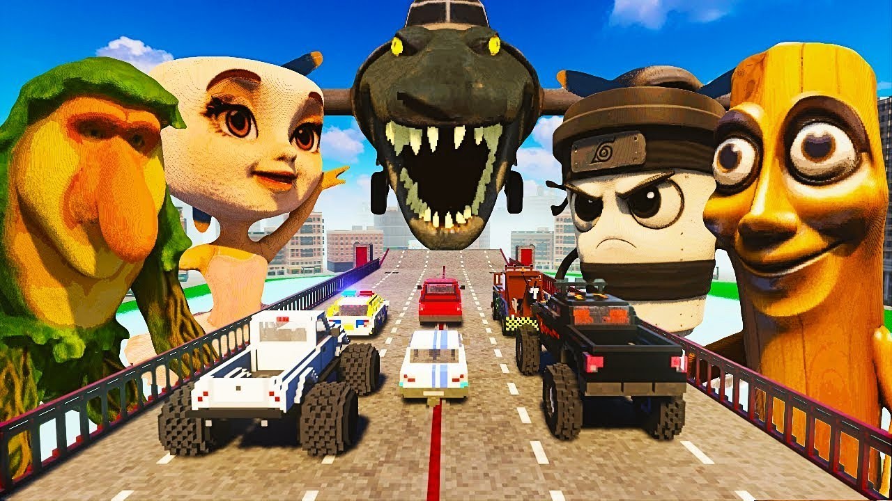 Автомобили против итальянских животных | Разборка