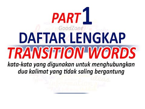 Video: Apa itu transisi dalam sastra Inggris?