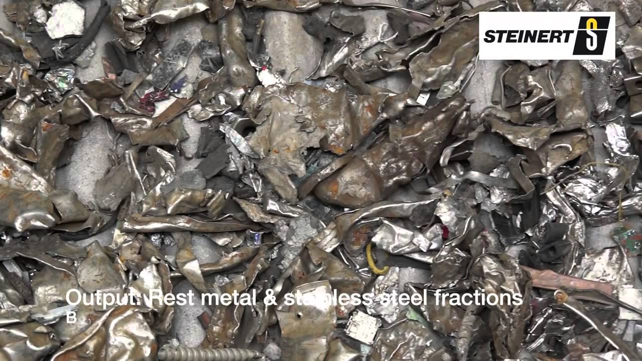 STEINERT ISS Metal ve Metal Dışı Fraksiyonlar