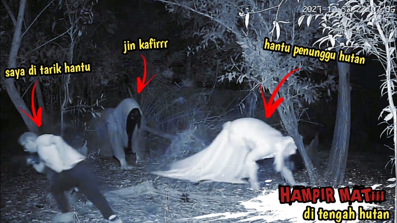 Hampir M*ti‼️Di tarik Hantu di Tengah Hutan ketika uji nyali! Setan Mengamuk menjadi-jadi!