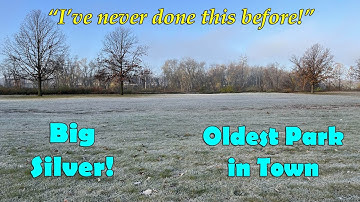 Metal Detecting Big Silver and More - Oldest Park in Town!