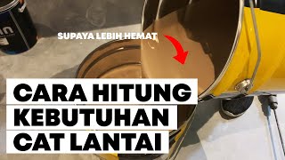 EPS 79 | UNTUK YANG SERING TANYA, BUTUH BERAPA LITER CAT EPOXY