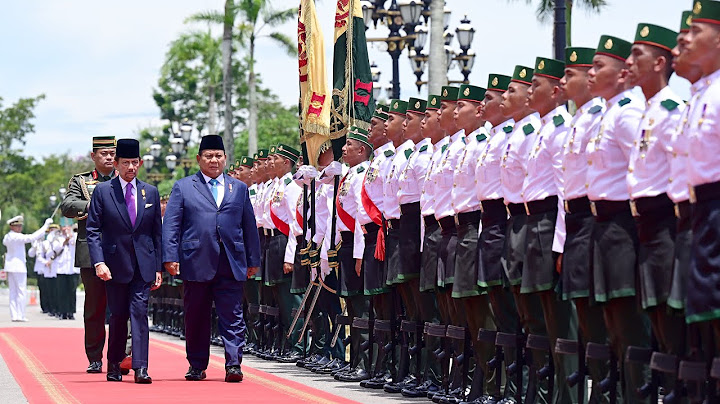 Presiden Prabowo Disambut Hangat di Istana Nurul Iman, Brunei Darussalam, 14 Mei 2025