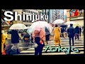 【4K】Japan Walk - Tokyo ,Shinjuku ,Heavy rain 15th February 2021,#Japan #Tokyo #Shinjuku #新宿