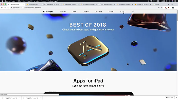 React native Push Notification IOS (Part 2 - Remotely)