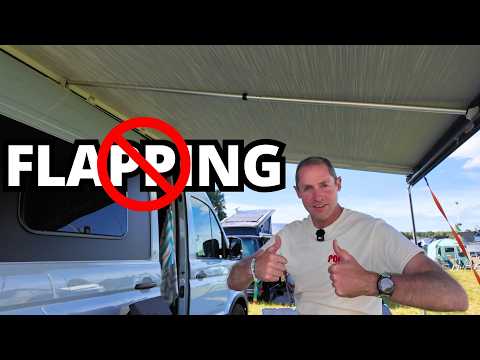 How to strengthen your Thule campervan awning - no more flapping!