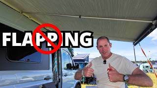 How to strengthen your Thule campervan awning - no more flapping!