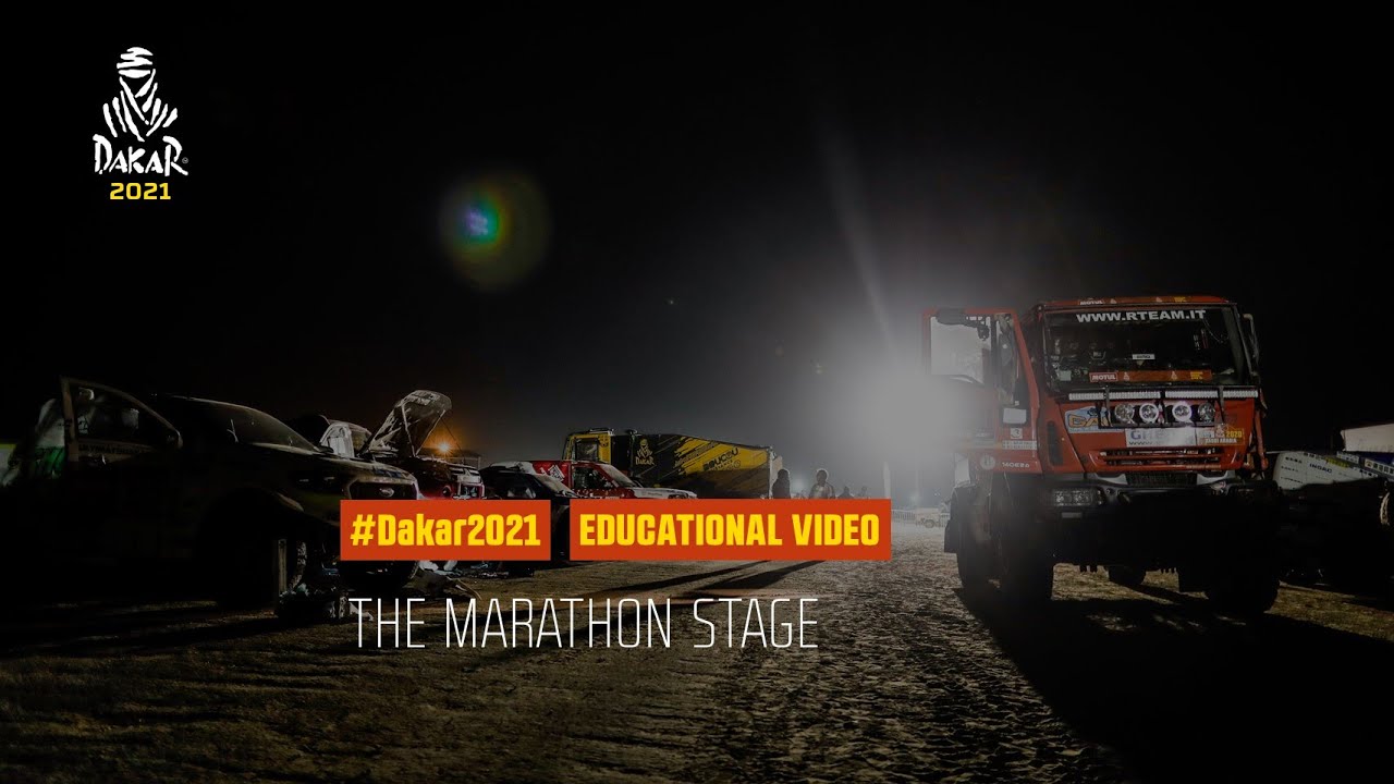 Dakar 2021 - Educational Video - The Marathon Stage