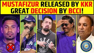 MUSTAFIZUR RELEASED BY KKR GREAT DECISION BY BCCI! #indvsban #ipl2026 #bcci #icc #mustafizurrahman