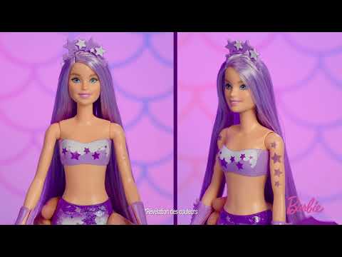 AD: BARBIE ASSORTIMENT POUPÉE COLOR REVEAL SIRÈNE | HCC46