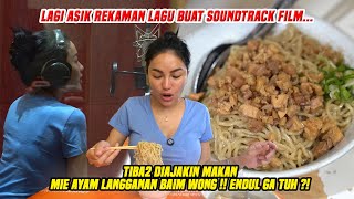 LAGI REKAMAN LAGU TIBA2 DIAJAKIN MAKAN MIE AYAM LANGGANAN BAIM WONG !! EMANG ENDUL ?!