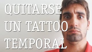 Cómo quitarse un tatuaje temporal o calcomanía screenshot 3
