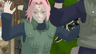 【MMD,Naruto】Mic Drop